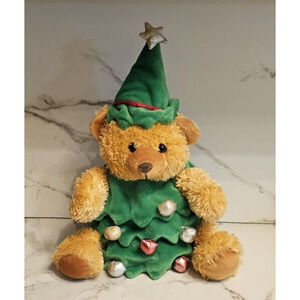 Vintage Jerry Elsner Co Christmas Tree Teddy Bear 2002